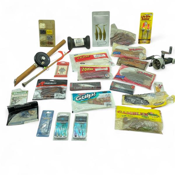 Assorted Fishing Gear and Accessories