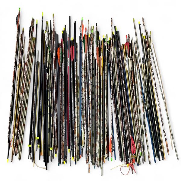 Assorted Arrows/ Bolts, Approximately 114 Qty