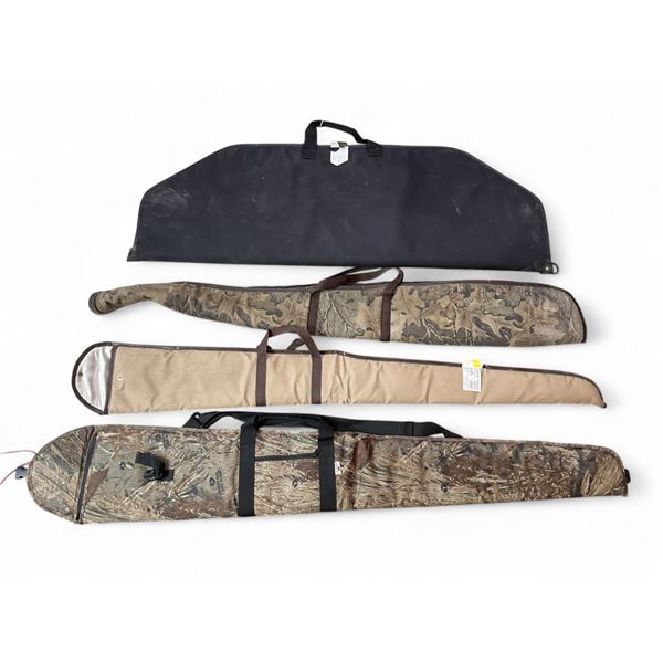 Assorted Soft Gun Cases X 4 Qty