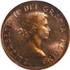 Image 2 : 1957 Canada 1¢ PCGS PL-66 Red