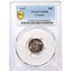 Image 1 : 1947 Canada 10¢ PCGS MS-65
