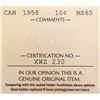Image 4 : 1958 Canada 10¢ ICCS MS-65