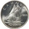Image 3 : 1959 Canada 10¢ PCGS PL-66