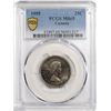 Image 1 : 1955 Canada 25¢ PCGS MS-65