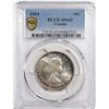 Image 1 : 1954 Canada 50¢ PCGS MS-65