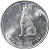 Image 3 : 1967 Canada 50¢ ICCS MS-65