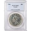 Image 1 : 1946 Canada $1 PCGS MS-62