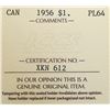 Image 4 : 1956 Canada $1 ICCS PL-64