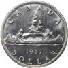 Image 3 : 1957 Canada $1 ICCS PL-66
