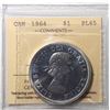 Image 1 : 1964 Canada $1 ICCS PL-65