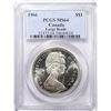 Image 1 : 1966 Canada $1 PCGS MS-64 Large Beads