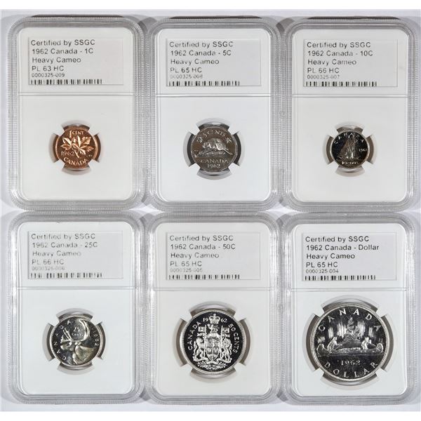 1962 Canada Proof-Like Set