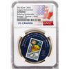 Image 1 : ANA Presidential Challenge Coin - 2025 RCNA Calgary, Building Numismatic Bridges; NGC Genuine