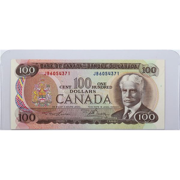 1974 Canada $100 BC-52; Lawson-Bouey, JB6054371; UNC