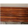 Image 4 : Wooden Slatted Bench 36" x 15" x 17"H