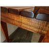 Image 9 : Wooden Slatted Bench 36" x 15" x 17"H