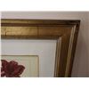 Image 3 : L. Tulipa Floral Artwork, Framed 21" x 17"
