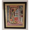 Image 1 : Vintage Interior with Phonograph Art Print by Henri Matisse, Framed 28" x 32"