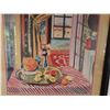 Image 7 : Vintage Interior with Phonograph Art Print by Henri Matisse, Framed 28" x 32"
