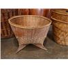 Image 3 : Qty 5 Woven Baskets, Misc Sizes