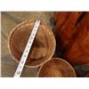 Image 8 : Qty 5 Woven Baskets, Misc Sizes