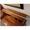 Image 35 : Martin & MacArthur  RC541 Wooden Plantation Desk (Vanity with Hutch) w/ Chair 36" x 18" x 39"H