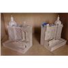 Image 1 : Model of Houghton Hall Norfolk, England by Timothy Richards (2 pcs) 14" x 8"H