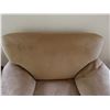 Image 2 : Plush Lounge Chair w/ Wooden Arm Accents 44" x 35" x 24"H