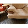 Image 3 : Plush Lounge Chair w/ Wooden Arm Accents 44" x 35" x 24"H