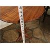 Image 11 : Round Wooden Table w/ Pedestal Base 20" Dia, 24"H