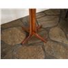 Image 3 : Round Wooden Table w/ Pedestal Base 20" Dia, 24"H
