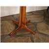 Image 8 : Round Wooden Table w/ Pedestal Base 20" Dia, 24"H