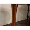 Image 9 : Round Wooden Table w/ Pedestal Base 20" Dia, 24"H
