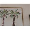 Image 3 : Three Palm Trees Artwork by Cat Coq, Framed 19" x 25"