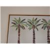 Image 4 : Three Palm Trees Artwork by Cat Coq, Framed 19" x 25"