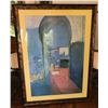 Image 1 : Vintage Entrance to the Kasbah Art Print by Henri Matisse, Framed 31" x 42"