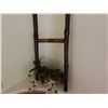 Image 2 : Vintage Tall Asian Bamboo Ladder 80"H