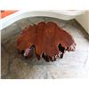 Image 2 : Wooden Live Edge Table 28" Dia, 14"H