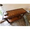 Image 3 : Wooden Console Table w/ 2 Drawers & Undershelf 50" x 18" x 35"H