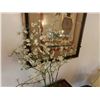 Image 3 : Artificial Flower Arrangement in Metal Pot 7" x 7" x 36"