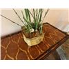 Image 5 : Artificial Flower Arrangement in Metal Pot 7" x 7" x 36"