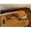 Image 8 : Wooden Clock & Outrigger Canoe w/ Sail on Tray, Misc Sizes