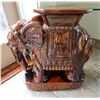 Image 1 : Elephant Plant Stand 9" x 16" x 23"H