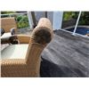 Image 11 : Tommy Bahama Round Woven Outdoor Table w/ Glass Top & 4 Matching Chairs 54" Dia, 30"H