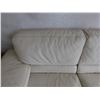 Image 2 : Chateau D'ax Italian Leather Love Seat 75" x 36" x 30"H