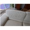 Image 10 : Chateau D'ax Italian Leather Sofa 87" x 33" x 30"H