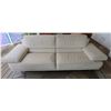 Image 1 : Chateau D'ax Italian Leather Sofa 87" x 33" x 30"H