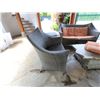 Image 10 : JANUS et Cie Woven 3-Piece Outdoor Seating Set w/ Love Seat, 2 Chairs (stone table not included)