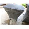 Image 17 : JANUS et Cie Woven 3-Piece Outdoor Seating Set w/ Love Seat, 2 Chairs (stone table not included)