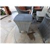 Image 18 : JANUS et Cie Woven 3-Piece Outdoor Seating Set w/ Love Seat, 2 Chairs (stone table not included)